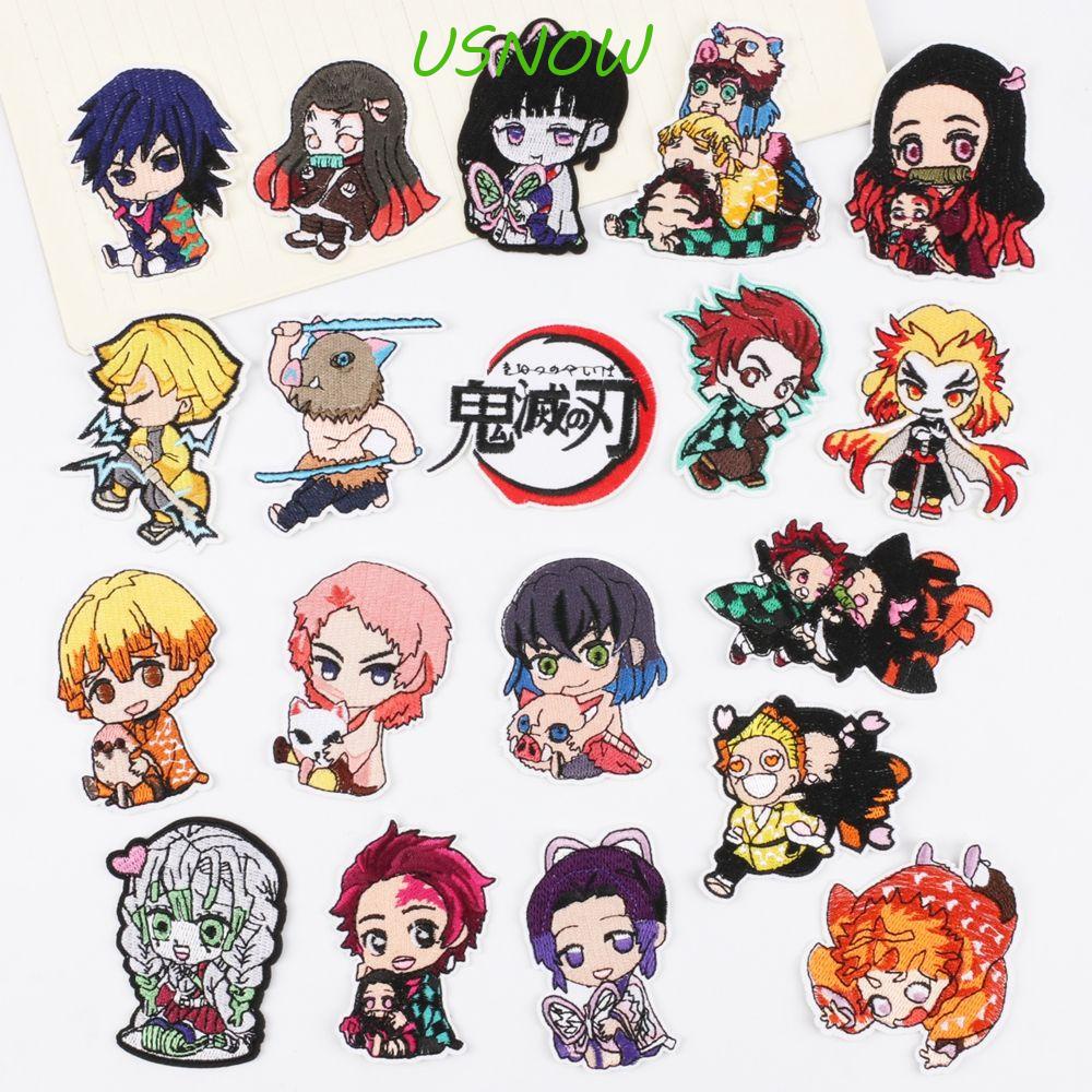 Miếng Dán Vải Thêu Thủ Công Hình Nhân Vật Anime