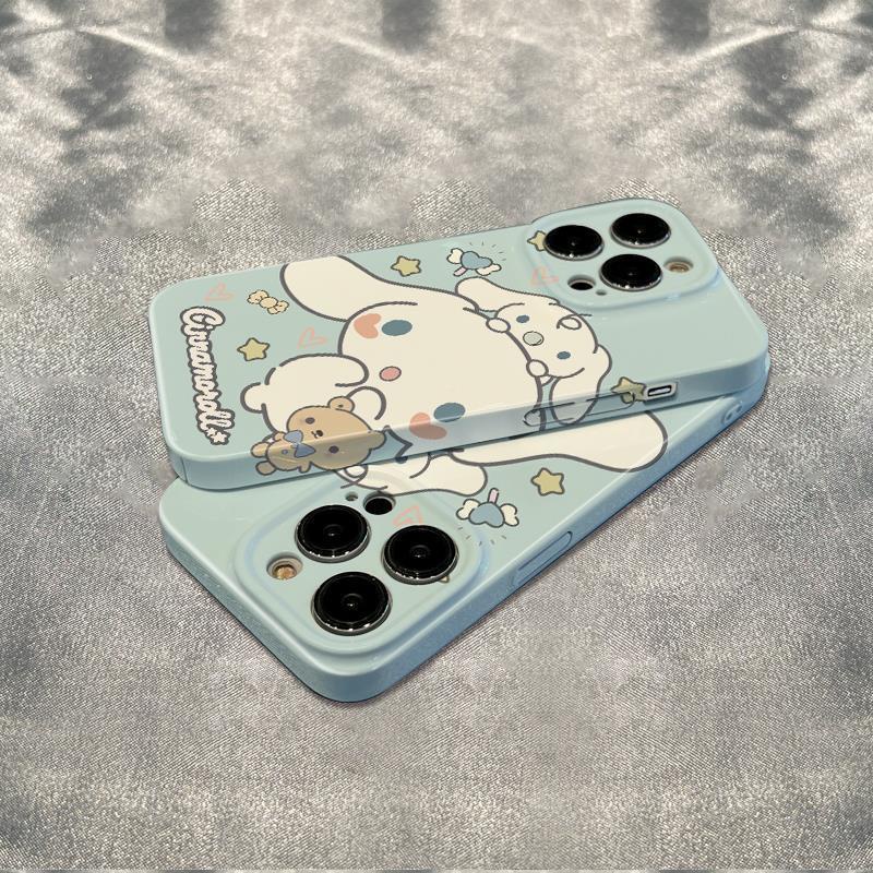 Ốp Điện Thoại Chống Sốc Hình Cún Cinnamon 13 Phong Cách Đơn Giản Cho Iphone 12 / 118 plusmax14pro A49W 6In