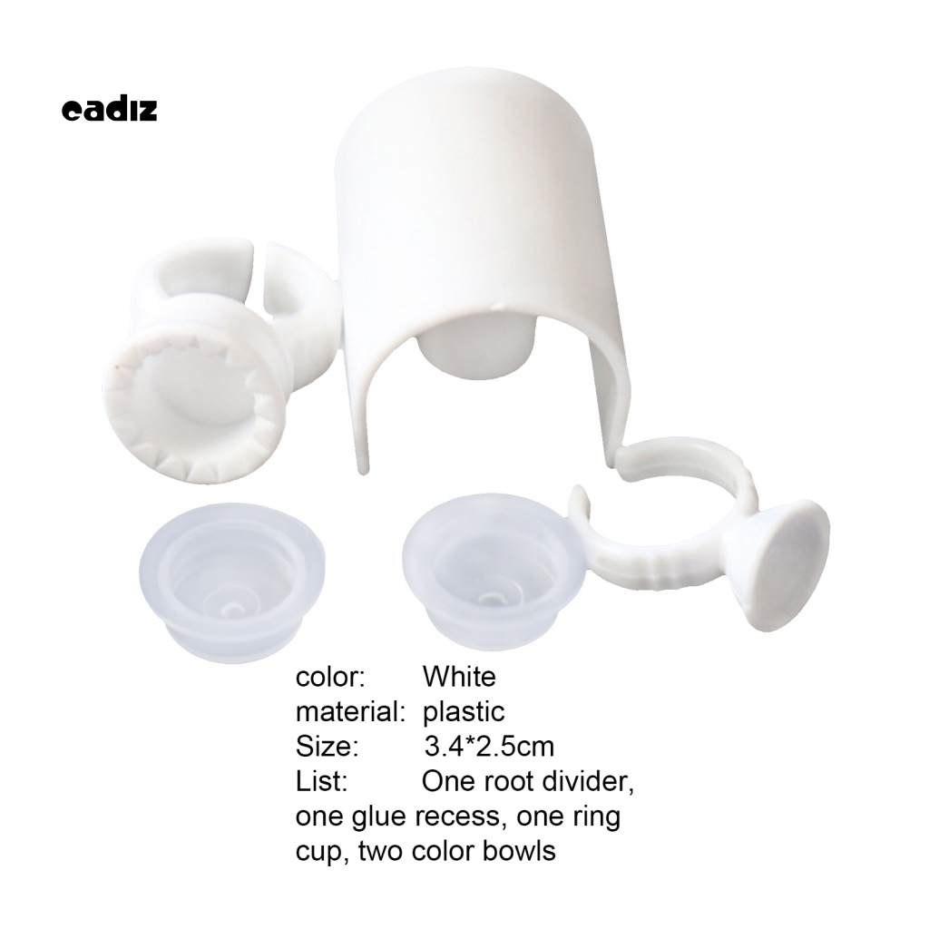 Bộ 5 Giá Đỡ Lông Mi Giả Hình Chữ U Bằng Nhựa Tiện Dụng Cho Nữ