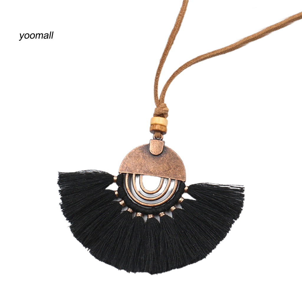 Vòng Cổ Tua Rua Bằng Hợp Kim Phong Cách Bohemian Thời Trang Cho Nữ