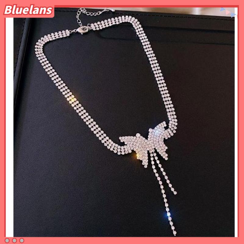 [BLS] Vòng cổ Kim Cương Tua Rua Hình Bướm / Côn Trùng