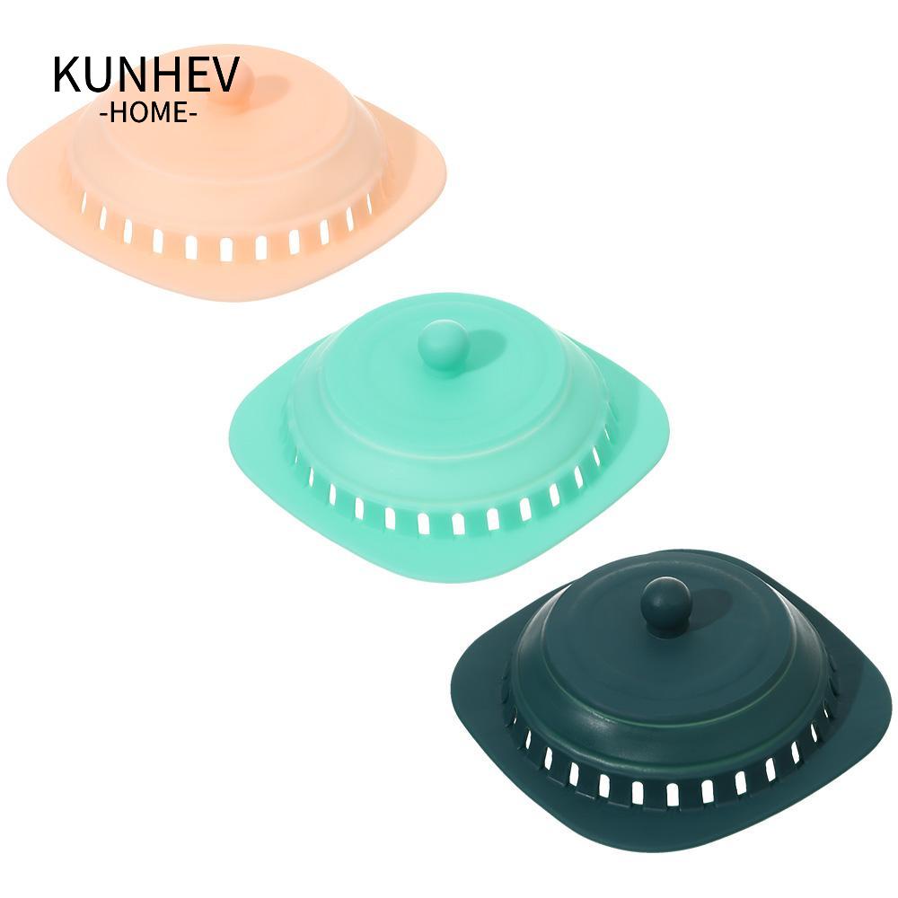 KUNHEV Nắp Đậy Cống Thoát Nước Bồn Rửa Chén / Phòng Tắm Chống Rò Rỉ Siêu Bền Ốp