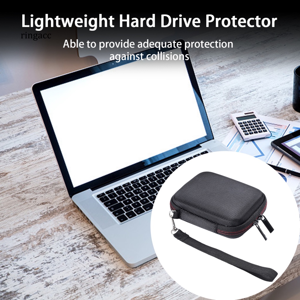 Túi Đựng SSD Bằng EVA Phối Lưới Chống Sốc Có Quai Xách Tiện Dụng