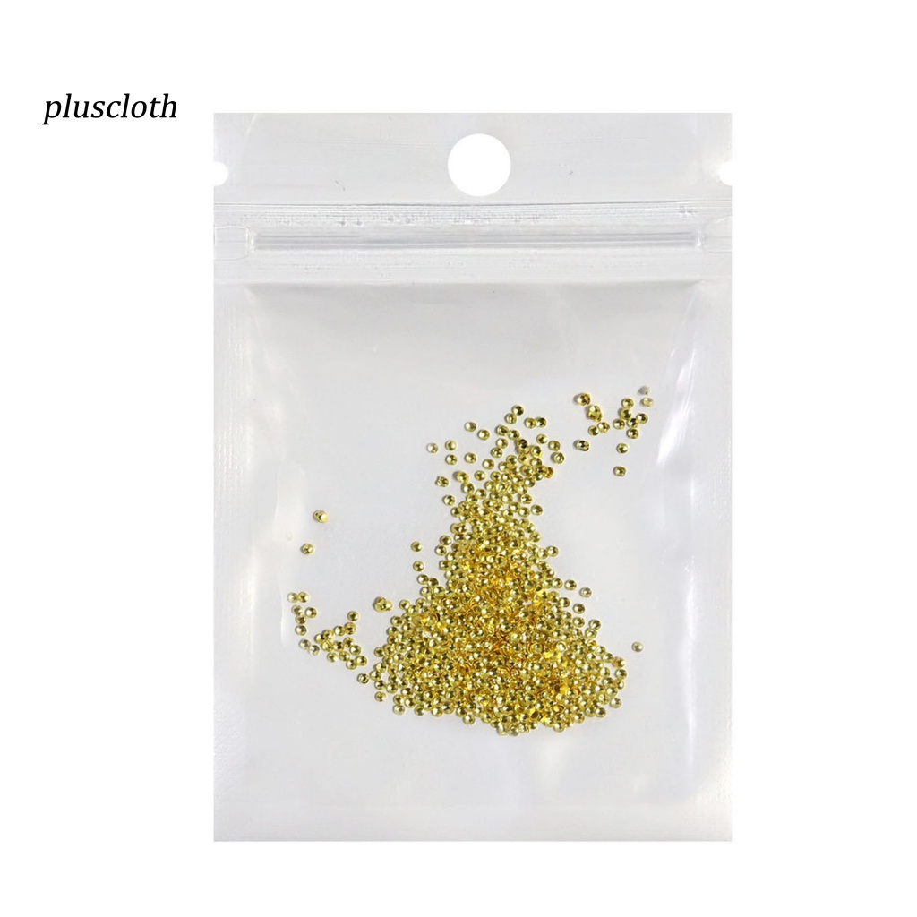 Set 1000 Hạt Kim Loại Tròn Trang Trí Móng Tay / Điện Thoại DIY