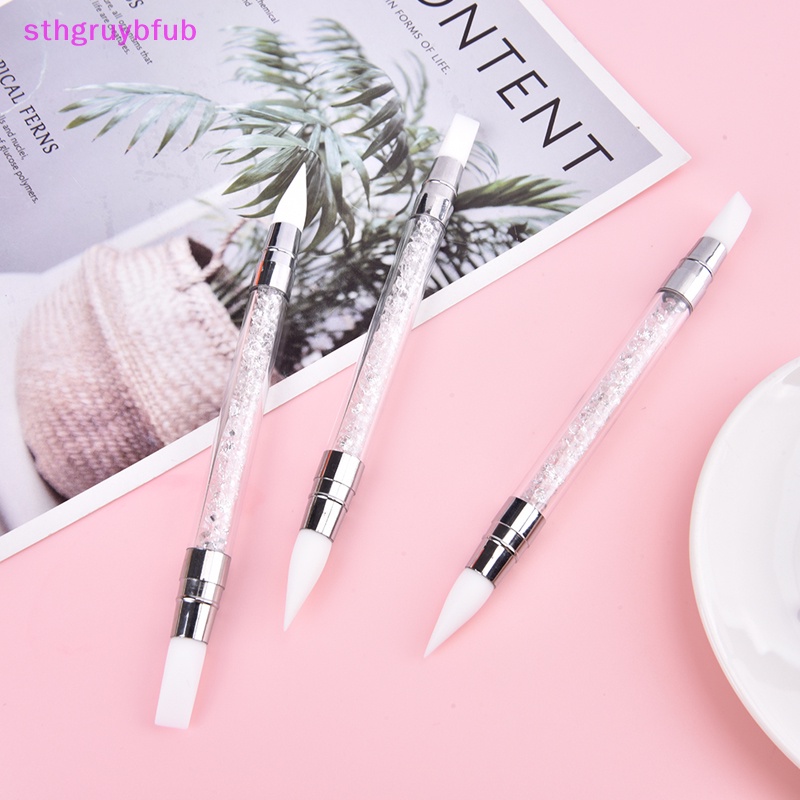 1 Bút Hai Đầu Vẽ Móng Nghệ Thuật Bằng Silicone DIY