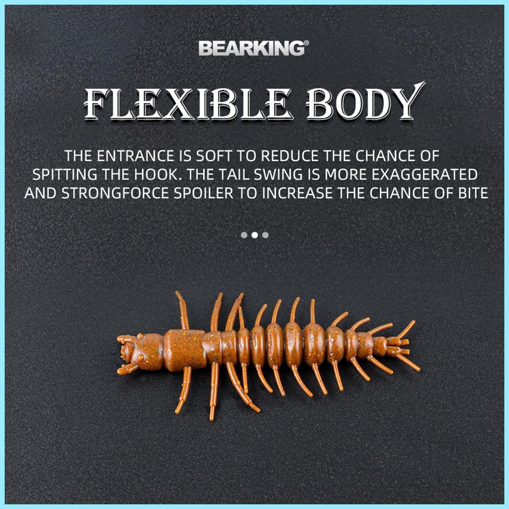 Set 8 / 20 Mồi Giả Nuốt Câu Cá Mềm Có Thể Tái Sử Dụng