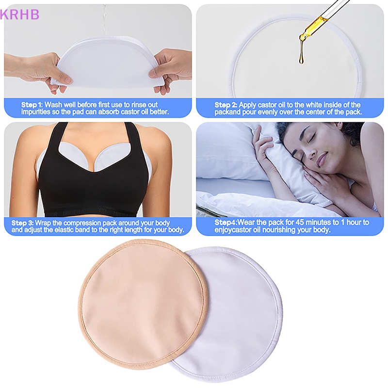 Dầu Thầu Dầu Hữu Cơ Tái Sử Dụng Chăm Sóc Sức Khỏe Ngực Cho Nữ Mới