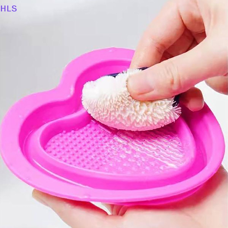 Bộ Dụng Cụ Vệ Sinh Cọ Trang Điểm Bằng Silicone Đa Năng Tiện Dụng