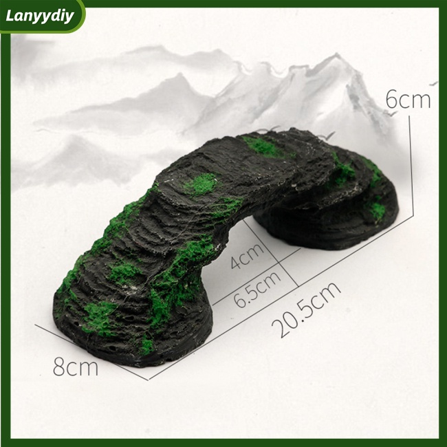 Bệ Đá Leo Trèo Bằng Nhựa Trang Trí Bể Cá