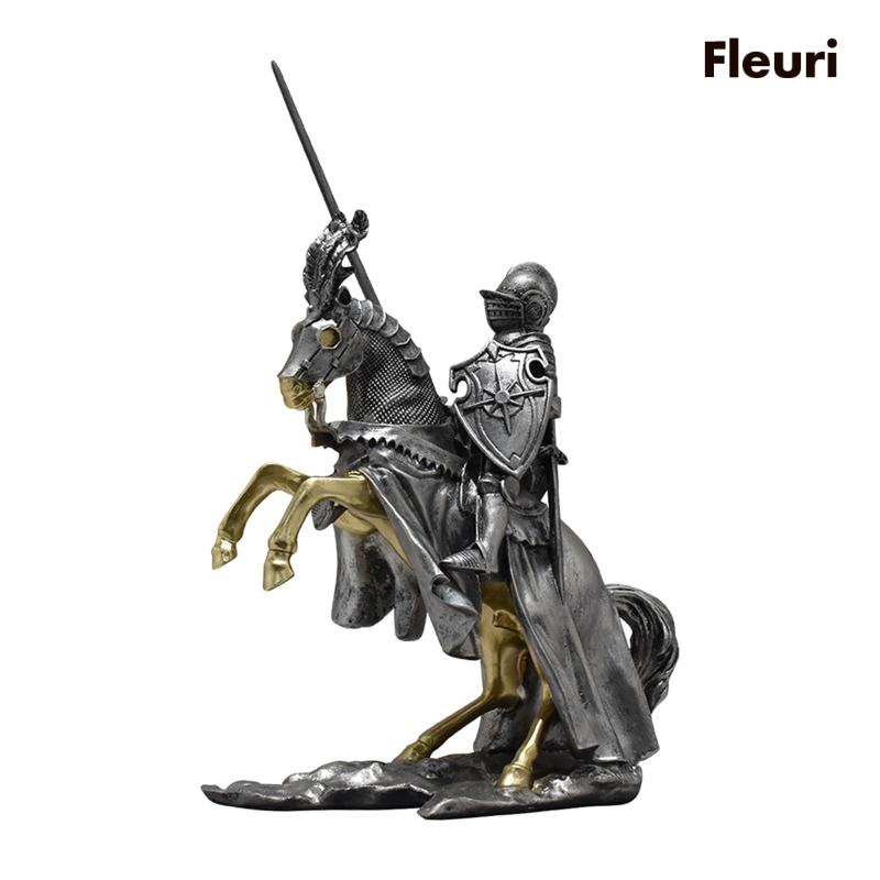 Mô Hình Tượng Hiệp Sĩ Độc Đáo Trang Trí Phòng Khách