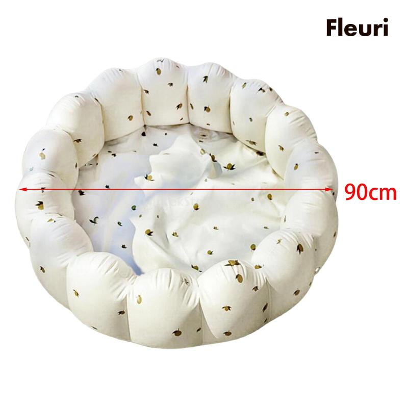 Hồ Bơi Bơm Hơi Mềm Mại Hình Cánh Hoa Cho Bé