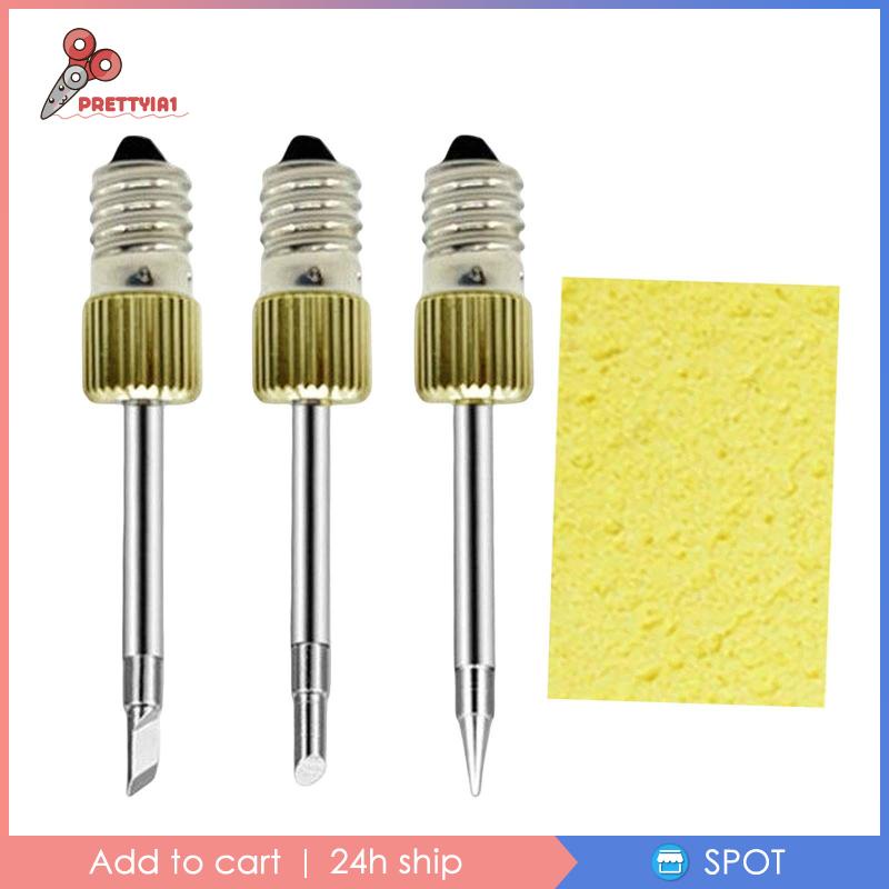 Bộ Đầu Hàn Sắt Thay Thế 3x Prettyia1