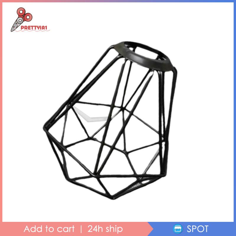 [Prettyia1] Lưới Rỗng Bọc Đèn Treo Trần Nhà Bảo Vệ Phong Cách Cổ Điển