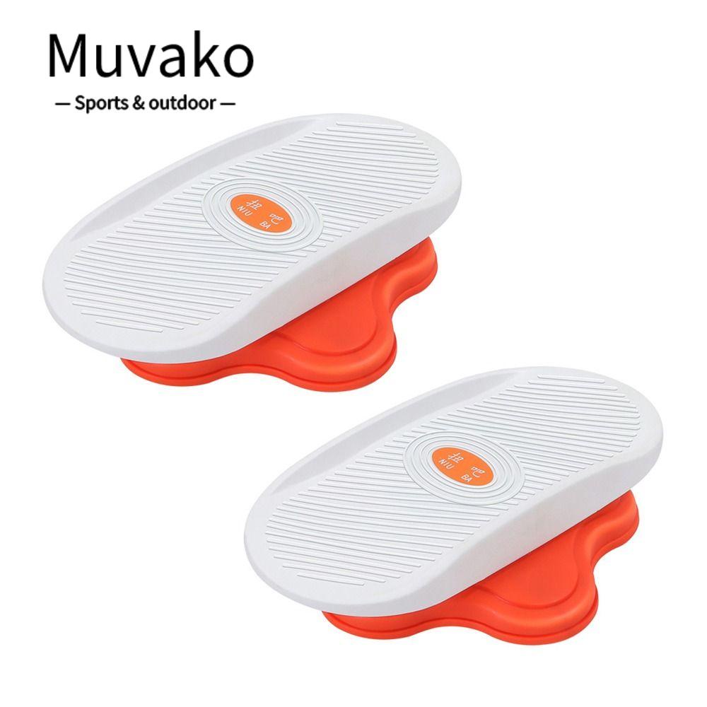 MUVAKO Đĩa Xoắn Tập Aerobic Đốt Cháy Mỡ Thừa Cho Chân Thon Gọn