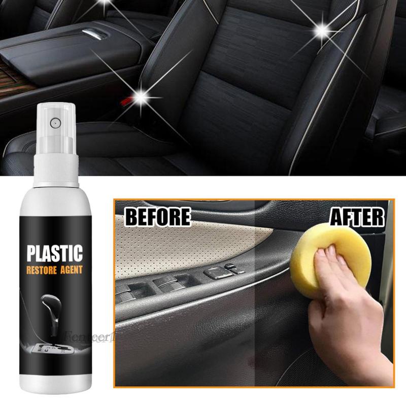 [Fenteer1] Chất Phục Hồi Xe Hơi Tươi Mới Cho Vinyl Cao Su