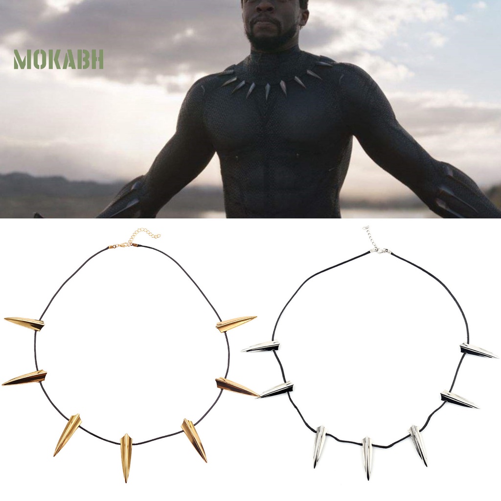 [Mok Abh] Vòng Cổ Dây Bện Mặt Hình Học Mạ Điện Có Thể Điều Chỉnh Phong Cách Punk Cho Nam