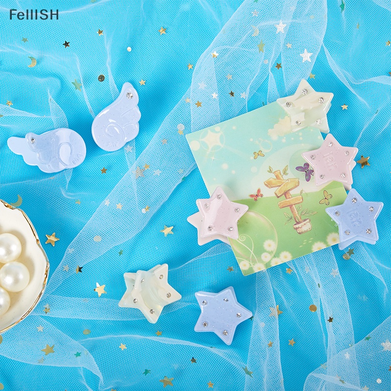 Set 2 Kẹp Tóc Hình Ngôi Sao Nhỏ Dễ Thương Cho Bé Gái 439br