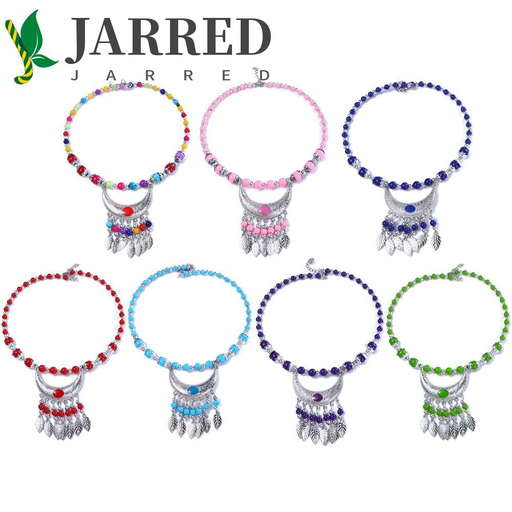 JARRED Vòng cổ Đeo Trán Phong Cách Dân Tộc Làm Đạo Cụ Chụp Ảnh Cho Nữ