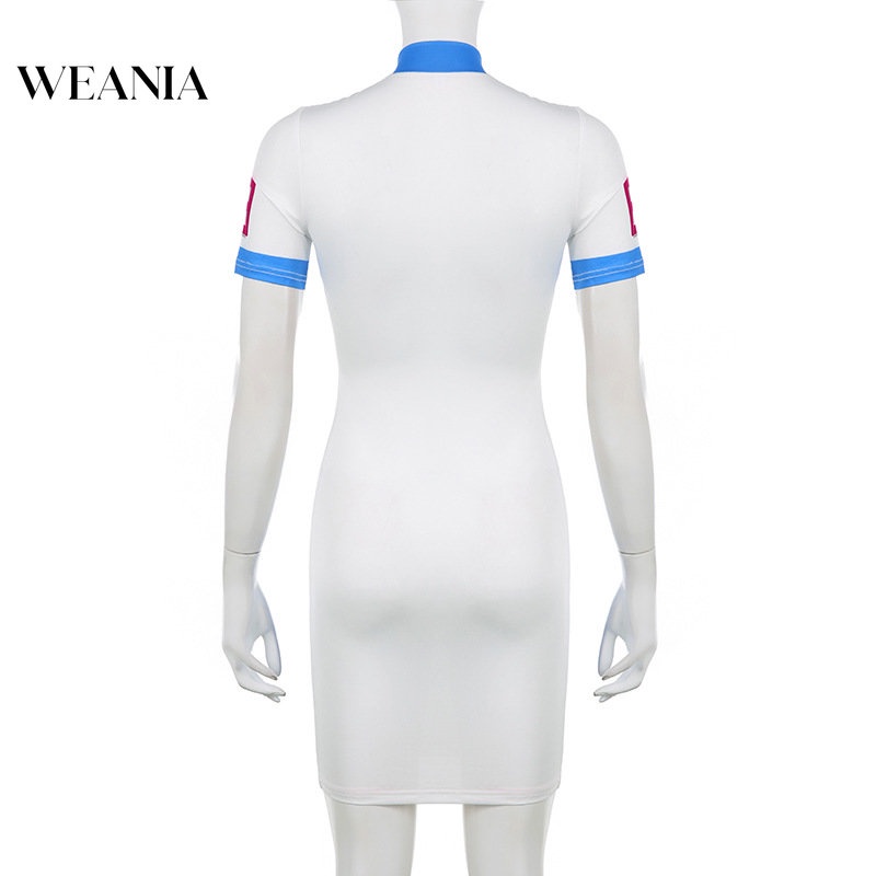 Đầm Cổ Chữ V Phong Cách Đường Phố Mỹ Cá Tính Cho Nữ