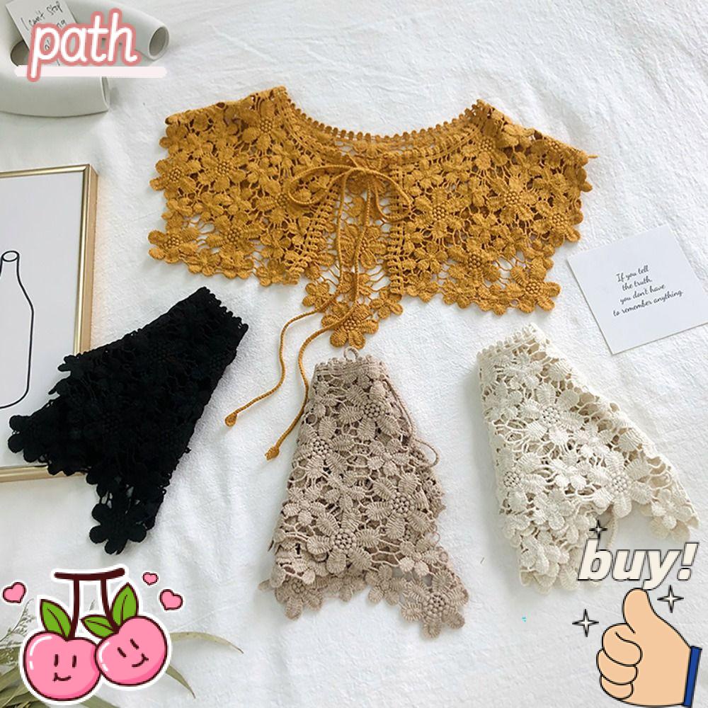 PATH Vải Ren Đeo Cổ Thời Trang Có Thể Tháo Rời