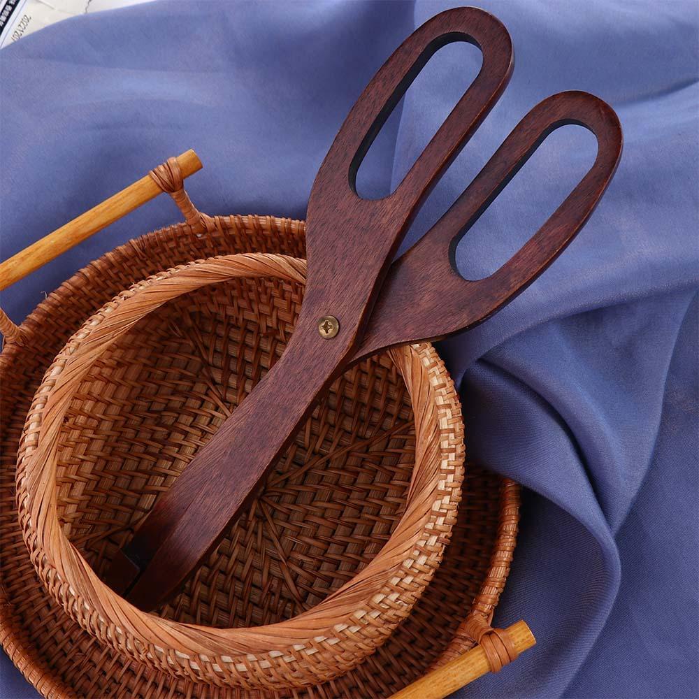 BARRY Kẹp Gắp Bánh Mì Nướng Bằng Gỗ Sáng Tạo Bền Bỉ Dùng Khi Đi Dã Ngoại