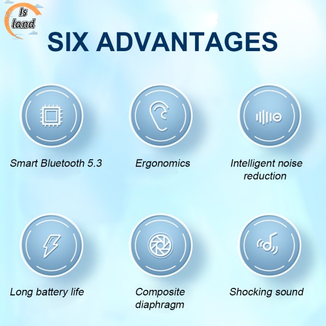 [IS] Tai Nghe Nhét Tai Bluetooth 5.3 Không Dây J09 Tws Cảm Ứng Chạm Bán Âm Thanh Nổi Thể Thao