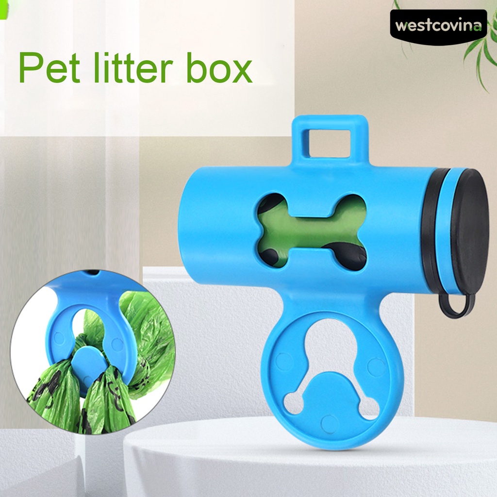 [COD]♞1 Bộ Túi Đựng Chất Thải Cho Thú Cưng Đa Năng Có Thể Tái Sử Dụng Kèm Giá Đỡ