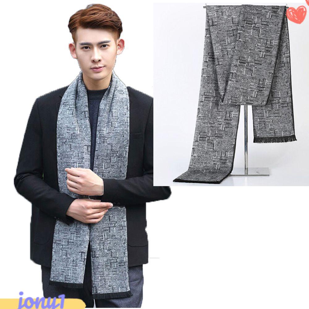 JONYE Khăn Choàng Cổ Giữ Ấm Thời Trang Cao Cấp Cho Nam