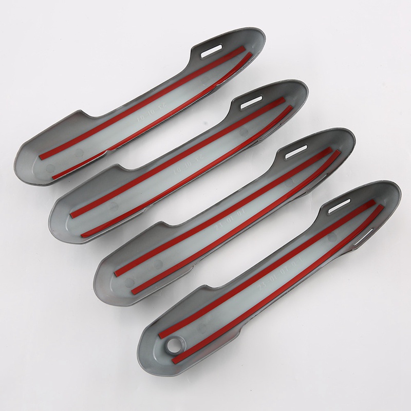 Miếng Dán Tay Nắm Cửa Xe Hơi Họa Tiết Sợi Carbon Sang Trọng Cho Toyota Land Cruiser Lc300 2022 2023