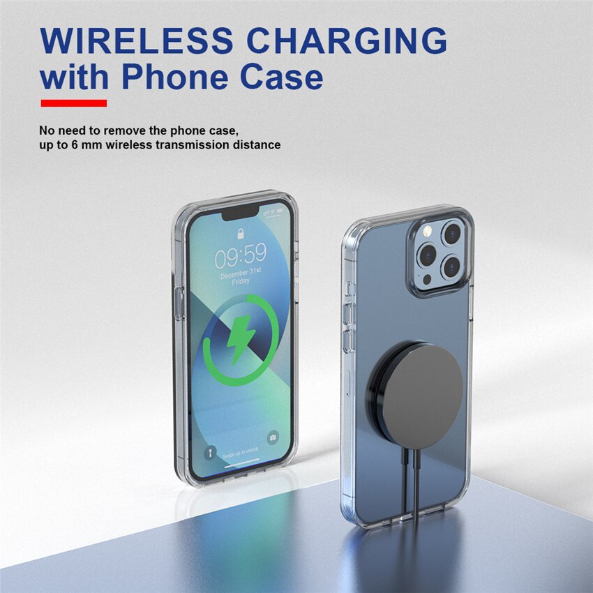 Đế Sạc Nhanh Không Dây 65W Cho iPhone 14 13 12 Pro Max