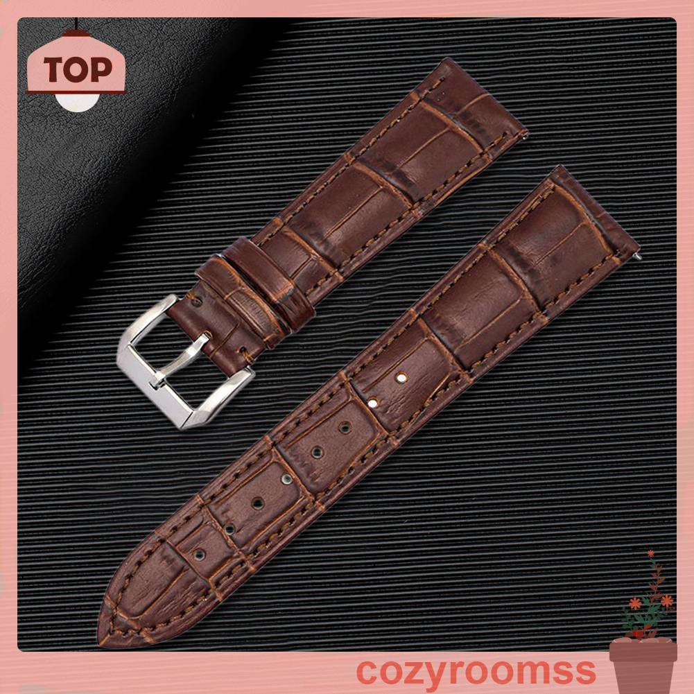 Dây Đồng Hồ Đeo Tay Thời Trang Bằng Da Dành Cho Nam Và Nữ