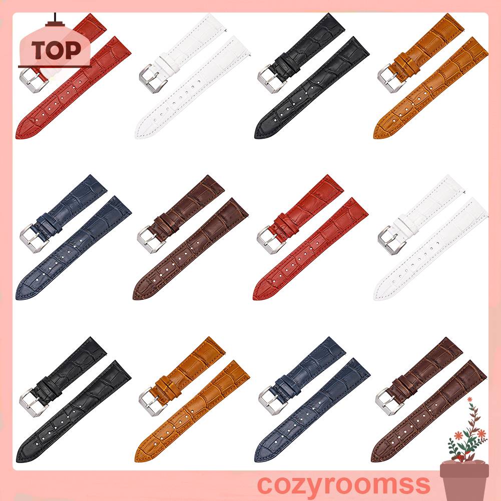 Dây Đồng Hồ Đeo Tay Thời Trang Bằng Da Dành Cho Nam Và Nữ