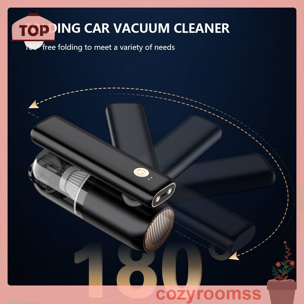 Máy Hút Bụi 4000mAh 60000r / Phút Chuyên Dụng Cho Xe Hơi