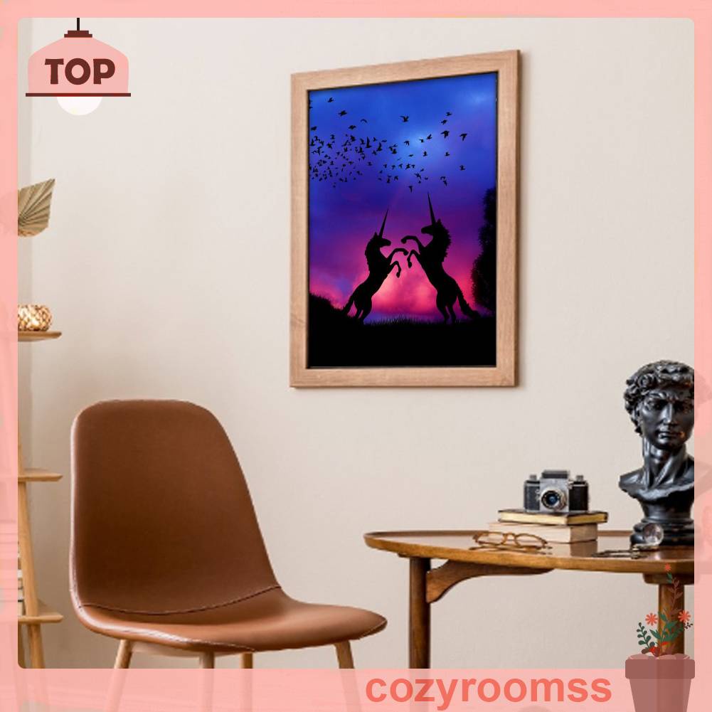 Toàn Bộ Bộ Tranh Thêu Chữ Thập 11CT Hình Kì Lân