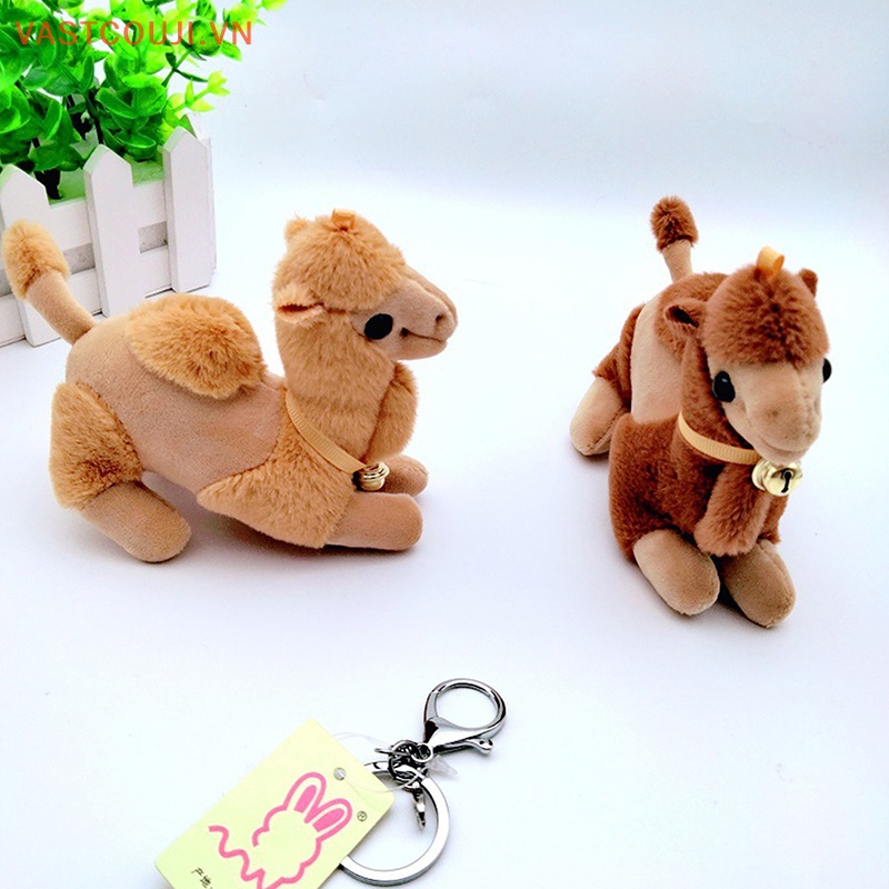 Móc Khóa Hình Lạc Đà Nhồi Bông Đáng Yêu Cho Cặp Đôi