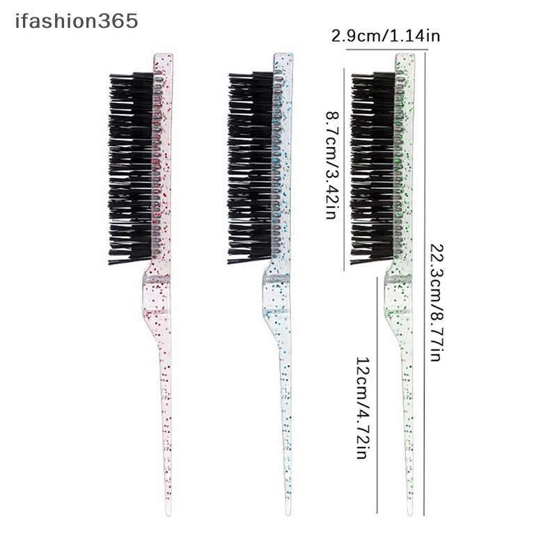 1 Lược Chải Tóc Tạo Kiểu Chuyên Nghiệp 3 Màu Tùy Chọn