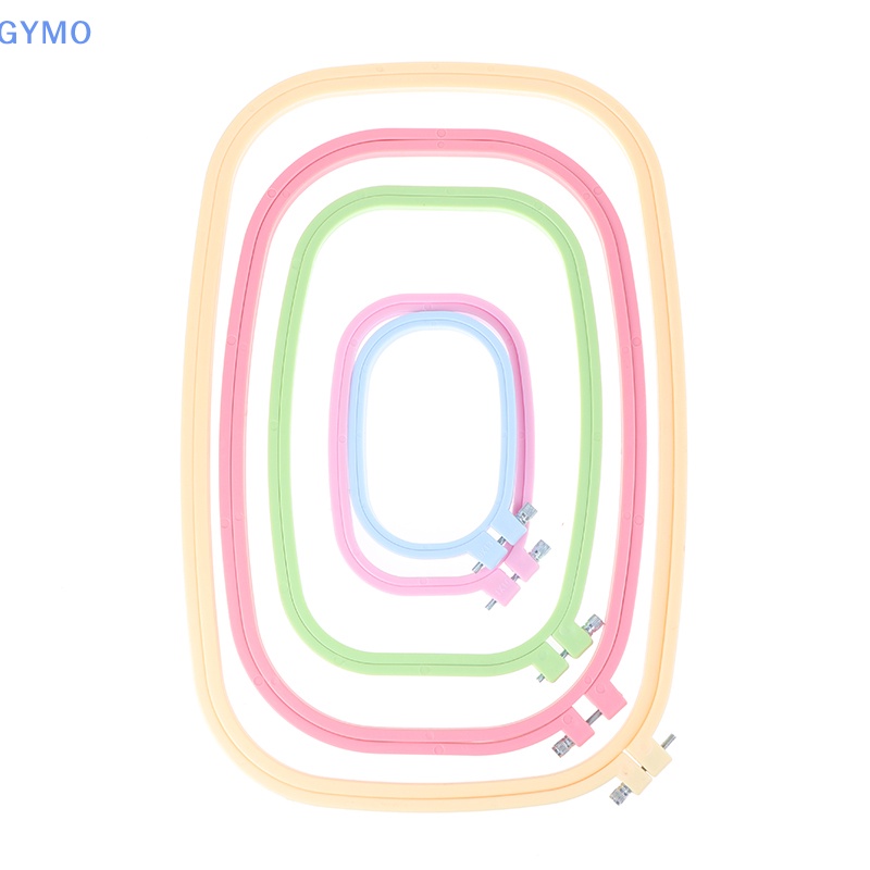 Bộ Khung Thêu Chữ Thập 5 Kích Thước Hình Vuông Bằng Nhựa