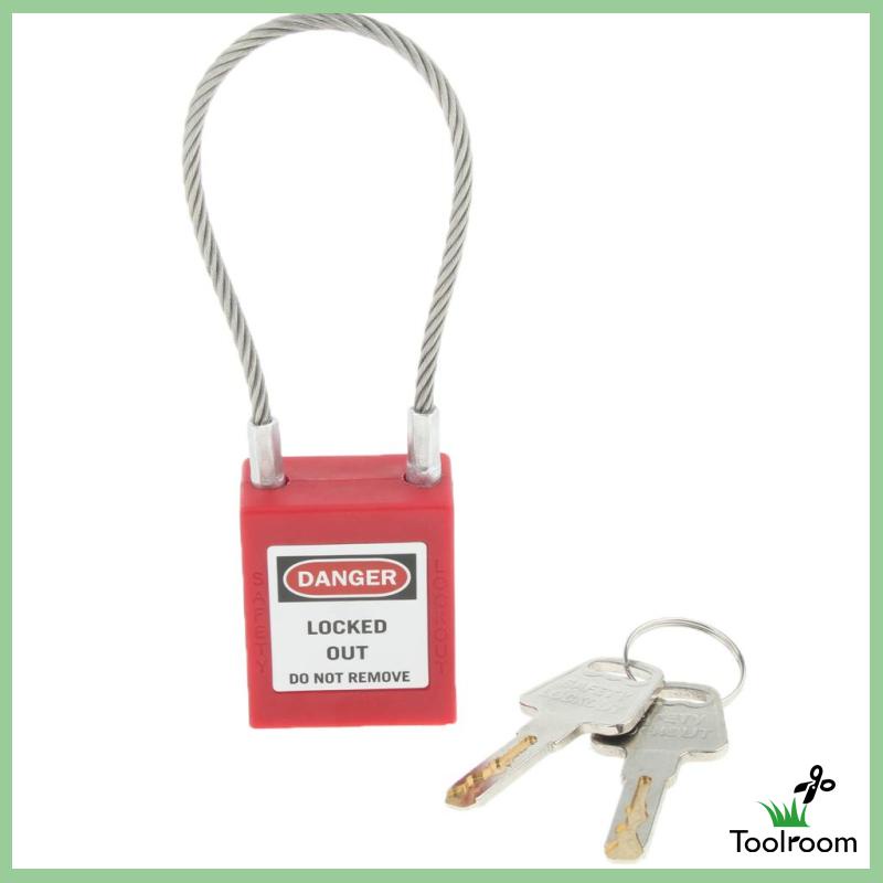 Dụng Cụ Khóa Dây Cáp Bằng Inox ABS An Toàn