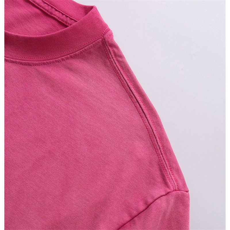 Áo Thun Ngắn Tay Màu gradient Phong Cách retro Thời Trang B8B8R88-The