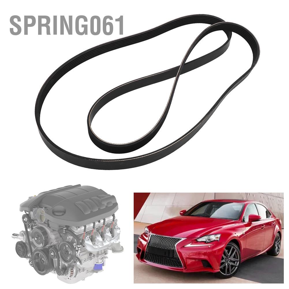 Spring061 Quạt xoay chiều có dây đai V Phụ tùng ô tô 6PK1930 Phù hợp với Toyota Lexus
