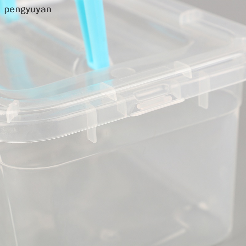 Hộp Đựng Trang Sức Bằng Nhựa Hình Vuông Nhỏ Trong Suốt