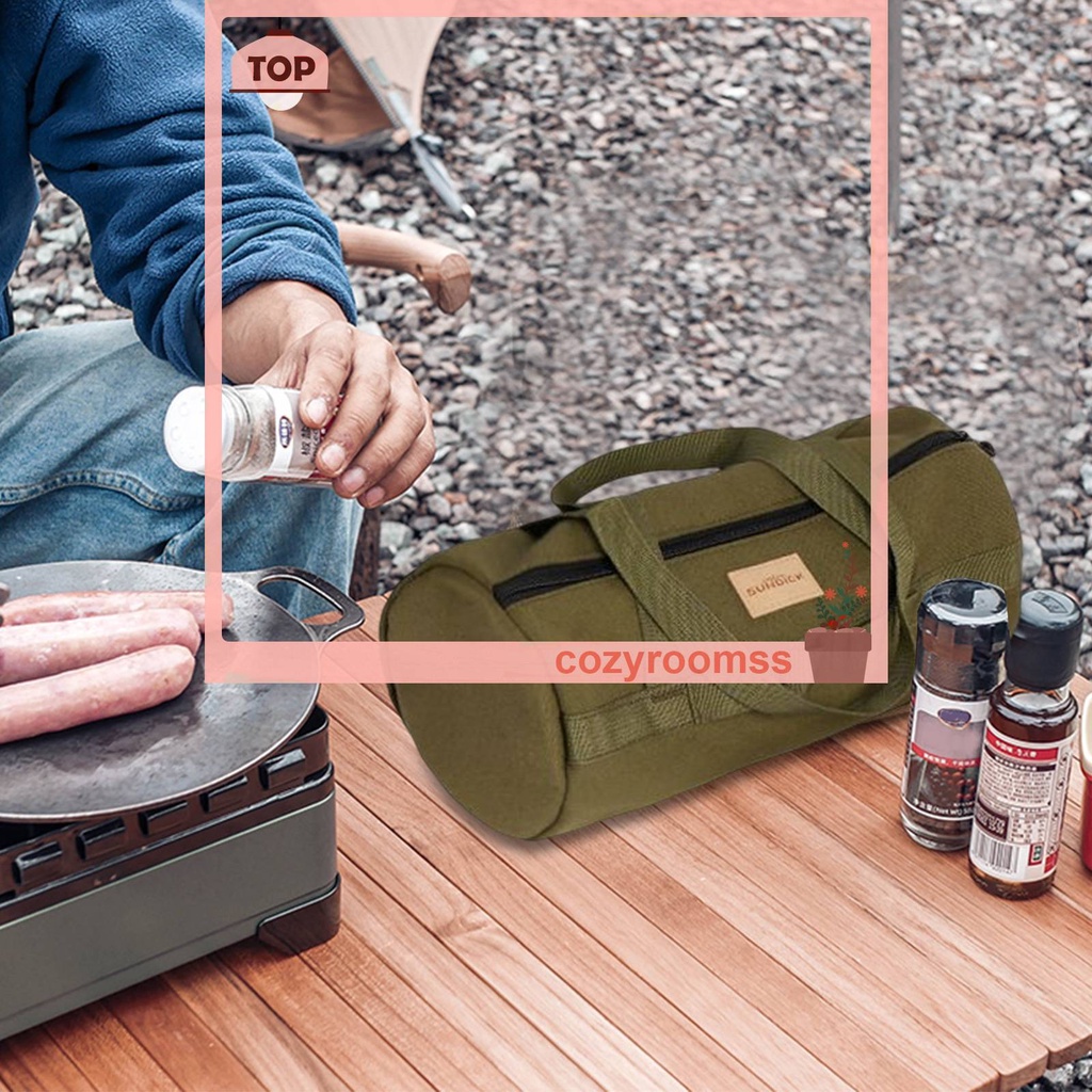 Túi Canvas Đựng Cọc Giăng Lều Gọn Nhẹ Tiện Dụng