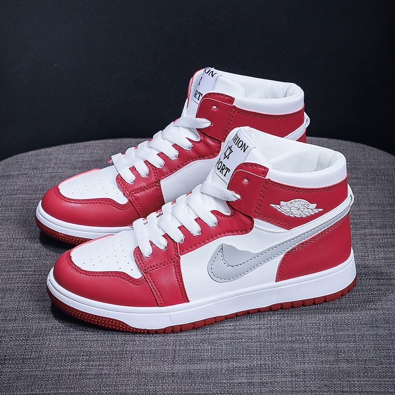 Giày Thể Thao Air Force One Cổ Cao Thoáng Khí Thời Trang Cho Nữ