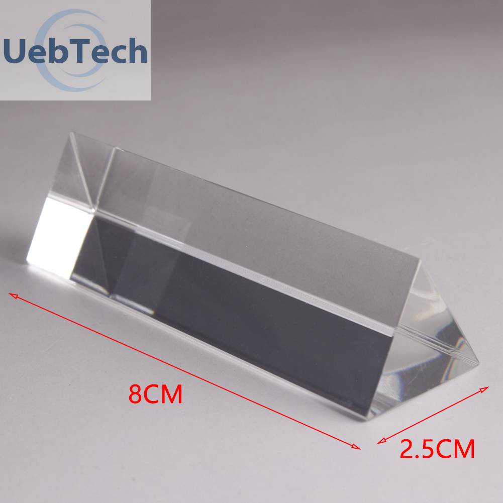 Đèn Lăng Kính Quang Học Hình Tam Giác 25x25x80mm