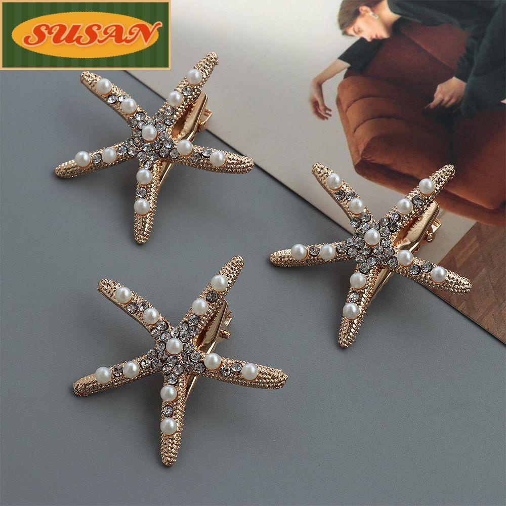 SUSANS Kẹp Tóc Hình Sao Biển Cho Nữ