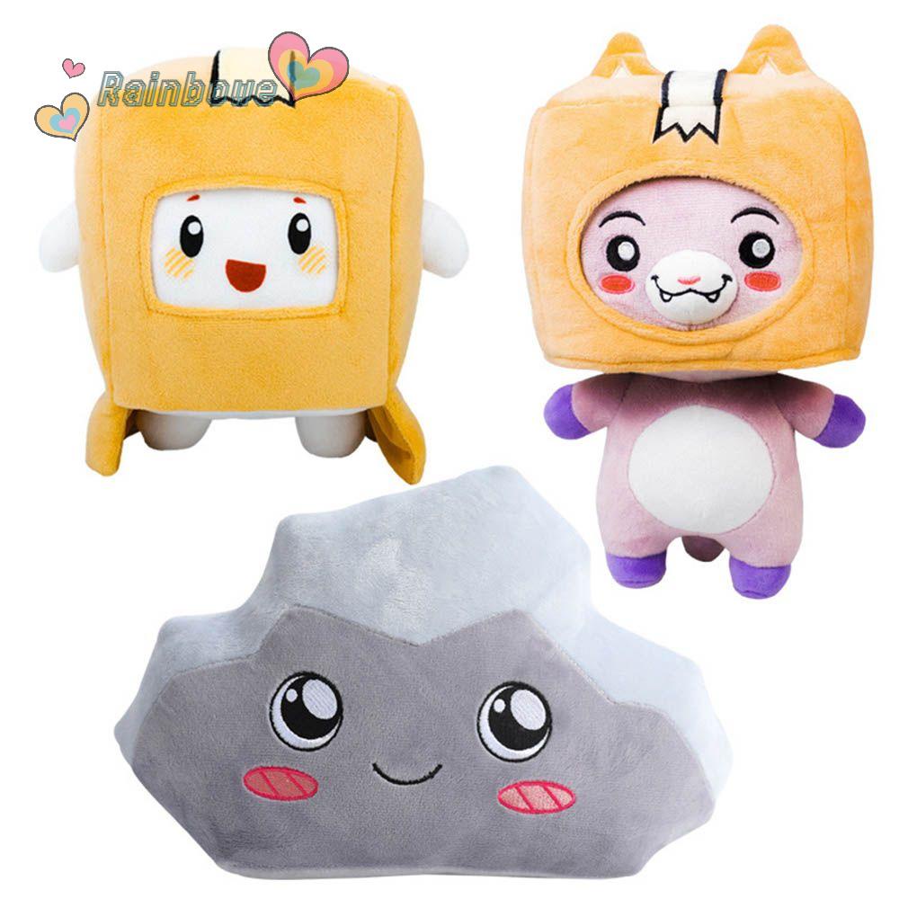 RAINBOW Đồ chơi nhồi bông Mềm Mại Có Thể Tháo Rời Lankybox