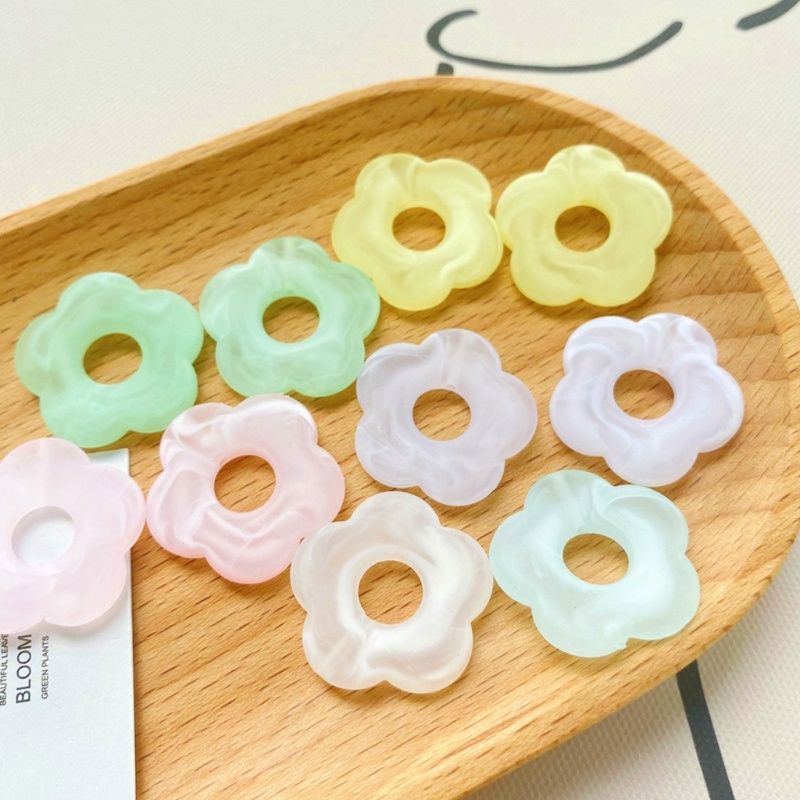 Chuỗi Hạt Hình Hoa Bằng Acrylic Dùng Trang Trí Tiệc DIY