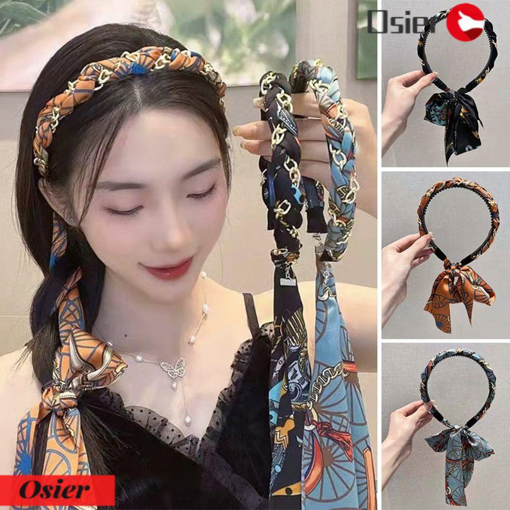 OSIER1 Băng Đô Cài Tóc Kiểu Dáng Ngọt Ngào