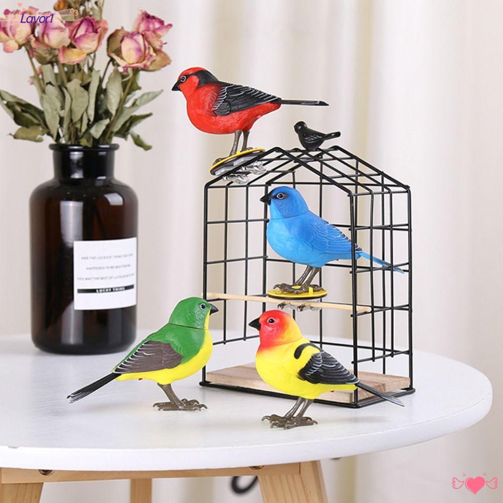 LAYOR1 Đồ Chơi Chú Chim Phát Nhạc Điều Khiển Bằng Giọng Nó