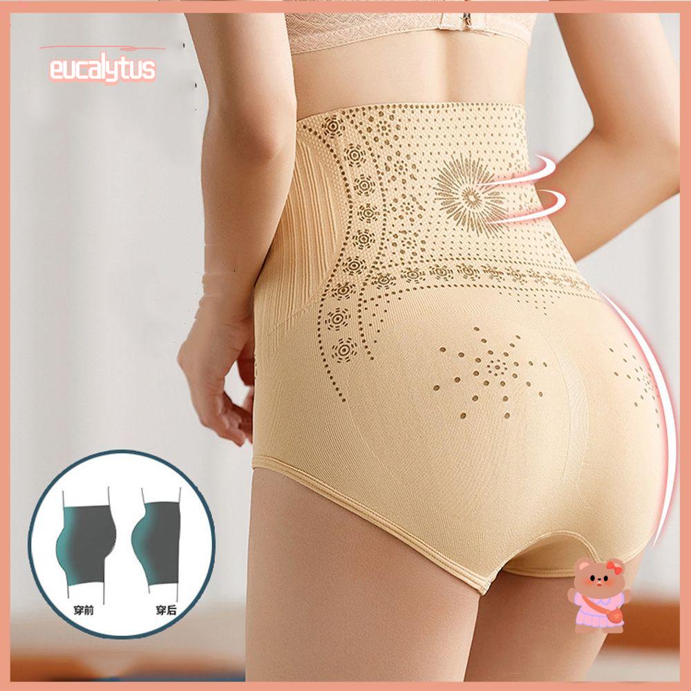EUTUS Quần Lót Định Hình Lưng Cao Không Đường May Thoáng Khí